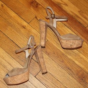 Michael Kors Cork Plaatform Sandals